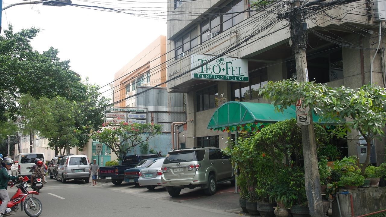 Teofel Pension House And Cafe Cebú Exterior foto